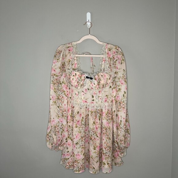 For Love & Lemons Emmaline Mini Dress - Picture 5 of 7